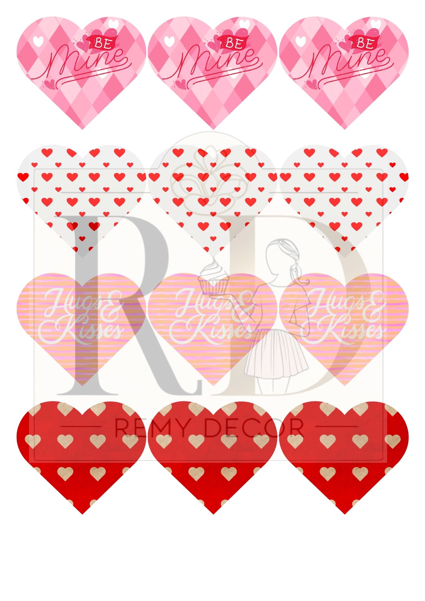 Принт – Valentine’s Day № 10