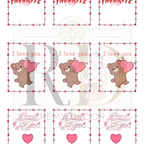 Принт – Valentine’s Day № 11