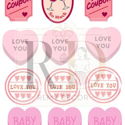 Принт – Valentine’s Day № 12