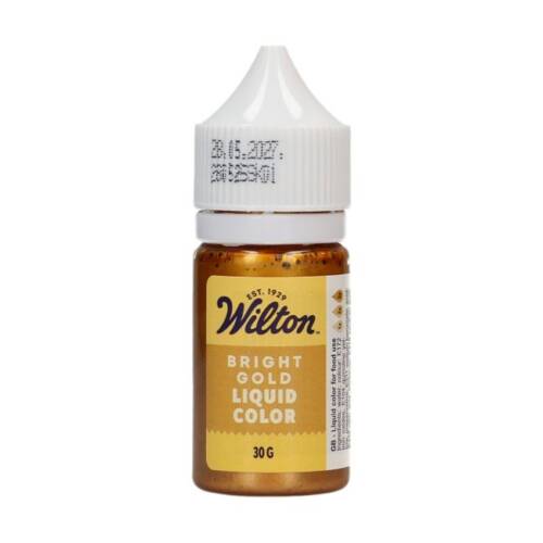 Течна боя " BRIGHT GOLD " -Wilton