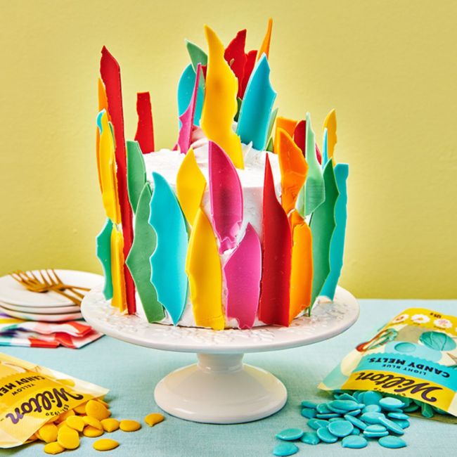 Candy Melt Калети за глазура и декорация "синьо" - Wilton 125 г. - Image 3