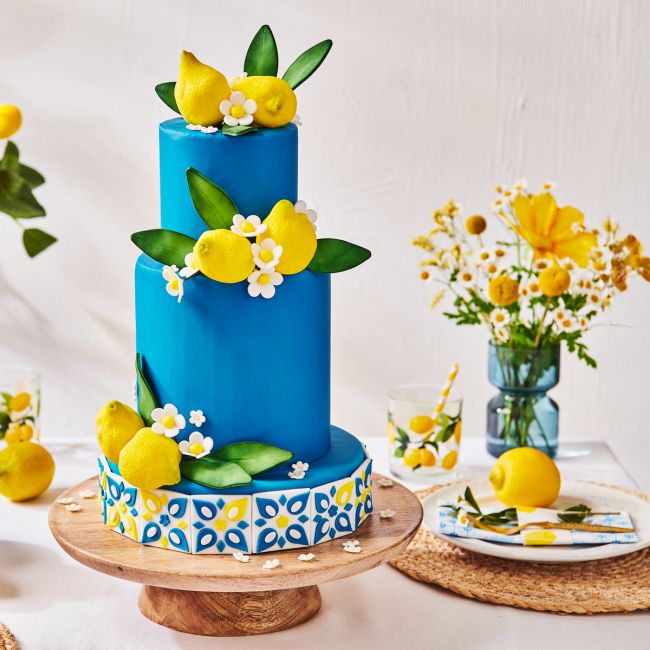 Фондан / Захарна паста "морско синьо" 250 гр - FunCakes - Image 2