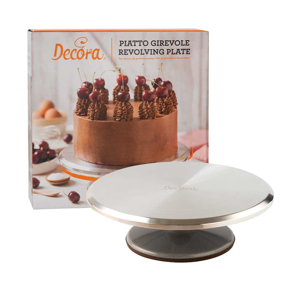 Въртяща стойка метална за торта - Decora