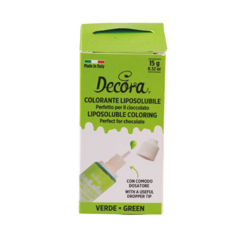 Маслоразтворим оцветител “зелено  “- Decora 15гр
