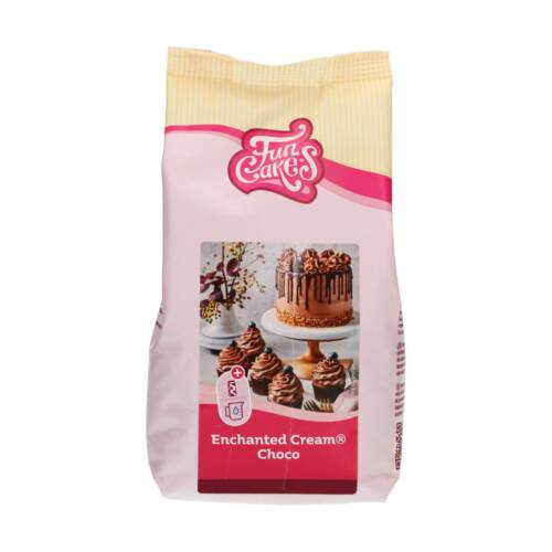 FunCakes смес за пухкав шоколадов крем "ENCHANTED CREAM CHOCO®" 450гр.