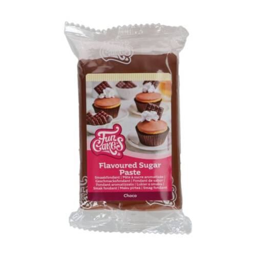 Фондан / Захарна паста "кафяво"  250 гр - FunCakes