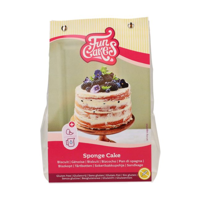 FunCakes смес за пухкав ванилов блат - GLUTEN FREE 500 G
