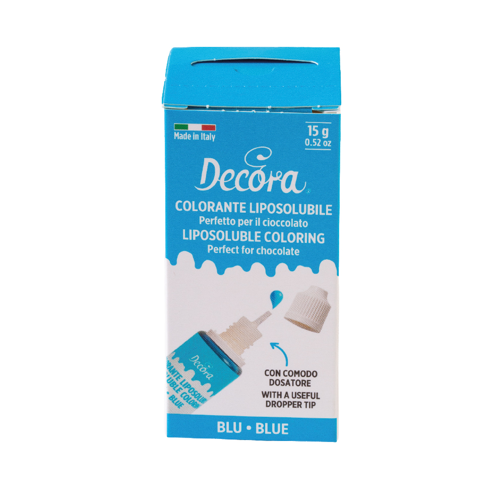 Маслоразтворим оцветител “синьо“- Decora 15гр