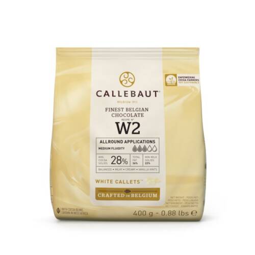 Callebaut Шоколадови Калети – Бял - White – 400 г