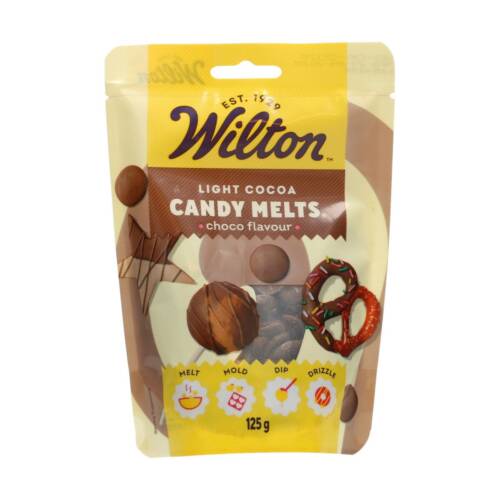 Candy Melt Калети за глазура и декорация "какао" - Wilton 125 г.