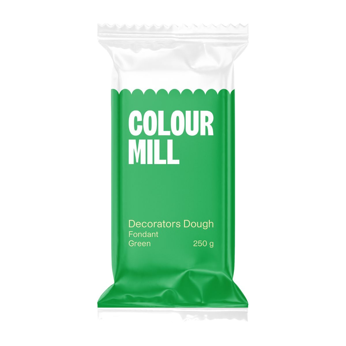 Фондан / Захарна паста – Зелено “Green ” 250гр – Colour Mill