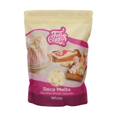 Deco Melt Калети за топене "бяло" - FunCakes 1 кг.