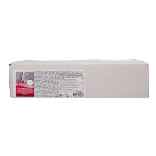 Бял фондан за покриване на торти - 2.5 кг. - FunCakes