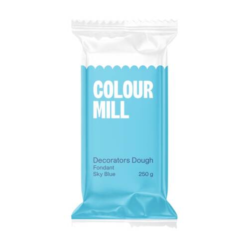 Фондан / Захарна паста – Небесно синьо  “Sky Blue ” 250гр – Colour Mill